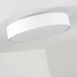 Lampes En Tissu-hofstein Plafonnier Skelbaek Nickel mat, 5 lumières
