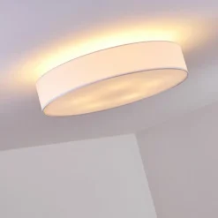 Lampes En Tissu-hofstein Plafonnier Skelbaek Nickel mat, 5 lumières