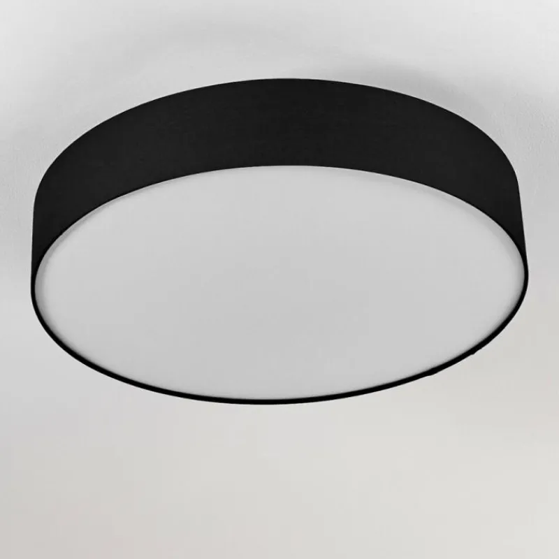 Lampes En Tissu-hofstein Plafonnier Skelbaek Nickel mat, 5 lumières