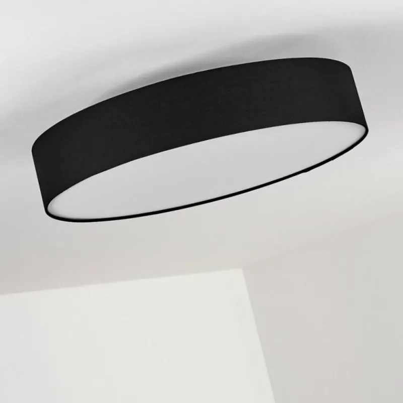 Lampes En Tissu-hofstein Plafonnier Skelbaek Nickel mat, 5 lumières