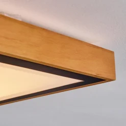 hofstein Plafonnier Sobredo LED Écru, Noir, 1 lumière