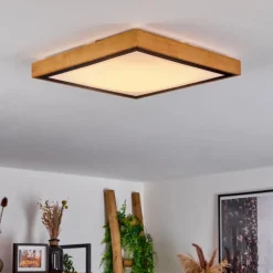 hofstein Plafonnier Sobredo LED Écru, Noir, 1 lumière