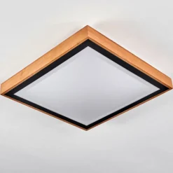 hofstein Plafonnier Sobredo LED Écru, Noir, 1 lumière