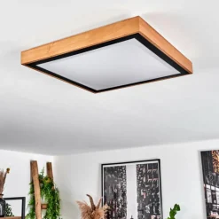 hofstein Plafonnier Sobredo LED Écru, Noir, 1 lumière