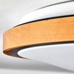 hofstein Plafonnier Sobredo LED Écru, Noir, Blanc, 1 lumière