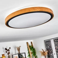 hofstein Plafonnier Sobredo LED Écru, Noir, Blanc, 1 lumière