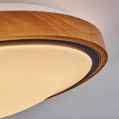 hofstein Plafonnier Sobredo LED Écru, Noir, Blanc, 1 lumière