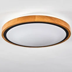 hofstein Plafonnier Sobredo LED Écru, Noir, Blanc, 1 lumière