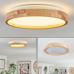 Luminaires Scandinaves-hofstein Plafonnier Sofo LED Blanc, 1 lumière