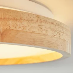 Luminaires Scandinaves-hofstein Plafonnier Sofo LED Blanc, 1 lumière
