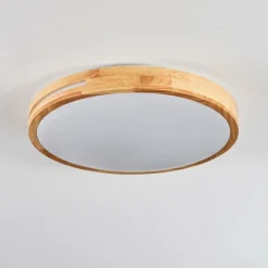 Luminaires Scandinaves-hofstein Plafonnier Sofo LED Blanc, 1 lumière, Télécommandes