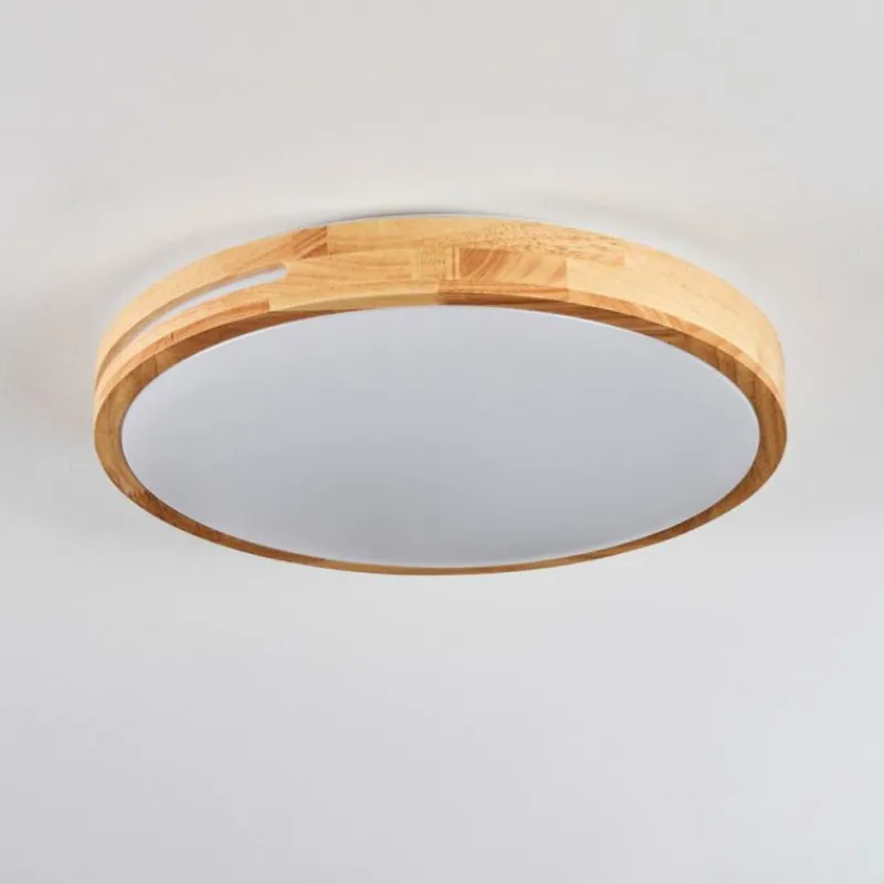 Luminaires Scandinaves-hofstein Plafonnier Sofo LED Blanc, 1 lumière, Télécommandes