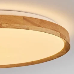 Luminaires Scandinaves-hofstein Plafonnier Sofo LED Blanc, 1 lumière, Télécommandes