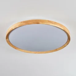 Luminaires Scandinaves-hofstein Plafonnier Sofo LED Blanc, 1 lumière, Télécommandes