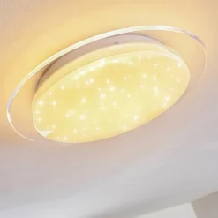 hofstein Plafonnier Soleil LED Blanc, 1 lumière