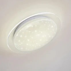 hofstein Plafonnier Soleil LED Blanc, 1 lumière