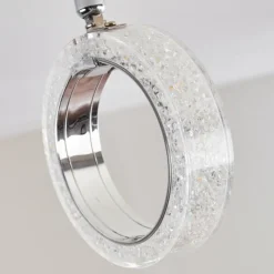 hofstein Plafonnier Soppana LED Chrome, 2 lumières