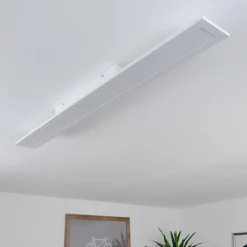 hofstein Plafonnier Sordos LED Blanc, 1 lumière, Détecteur de mouvement