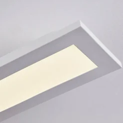 hofstein Plafonnier Sordos LED Blanc, 1 lumière, Détecteur de mouvement