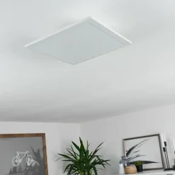 hofstein Plafonnier Sordos LED Blanc, 1 lumière, Détecteur de mouvement