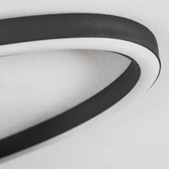 hofstein Plafonnier Sorte LED Noir, Blanc, 1 lumière