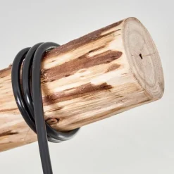 Luminaires Scandinaves-hofstein Plafonnier Soungou Écru, Noir, 4 lumières