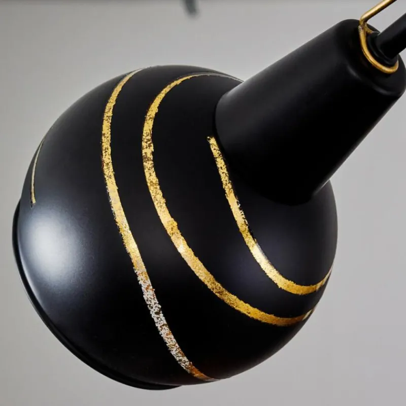 hofstein Plafonnier Southwest Or, Noir, 3 lumières