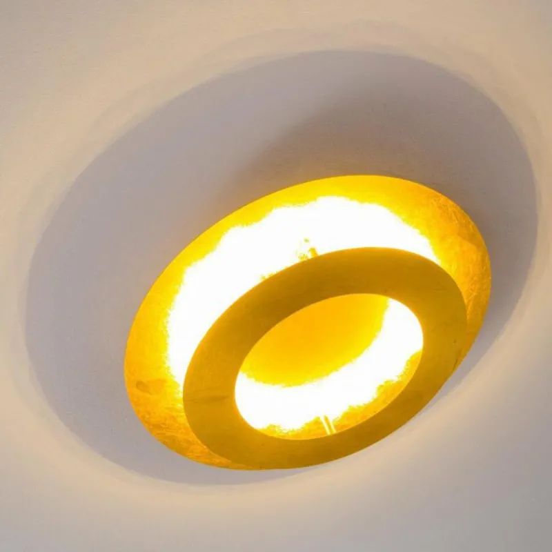 Lampes Dorées-hofstein Plafonnier Springdale LED Or, 1 lumière