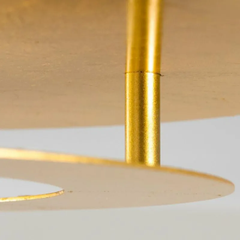 Lampes Dorées-hofstein Plafonnier Springdale LED Or, 1 lumière