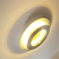 hofstein Plafonnier Springdale LED Argenté, 11 lumières* Éclairage Led