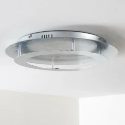 hofstein Plafonnier Springdale LED Argenté, 4 lumières* Éclairage Led