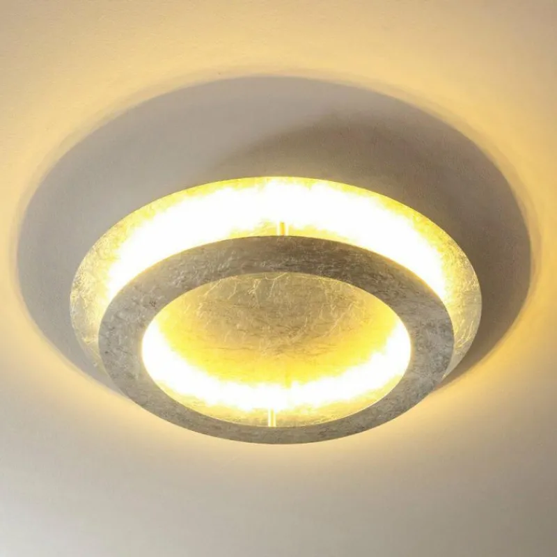 hofstein Plafonnier Springdale LED Argenté, 4 lumières* Éclairage Led