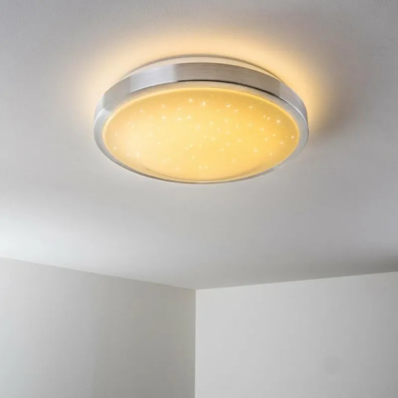 hofstein Plafonnier Star LED Blanc, 1 lumière