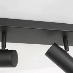 Lampes Dorées-Luminaires Steinhauer Plafonnier Steinhauer Bundle Noir, 2 lumières