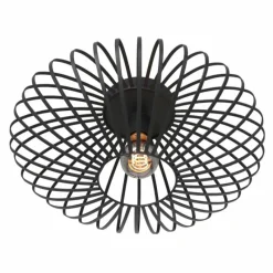 Luminaires Steinhauer Plafonnier Steinhauer Dunbar Noir, 1 lumière* Plafonniers