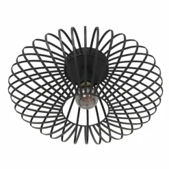 Luminaires Steinhauer Plafonnier Steinhauer Dunbar Noir, 1 lumière* Plafonniers