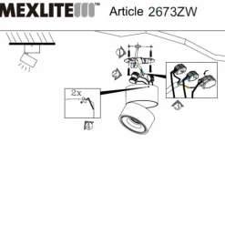 Luminaires Steinhauer Plafonnier Steinhauer Fez LED Noir, 1 lumière* Spots Et Projecteurs
