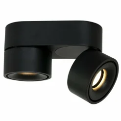 Luminaires Steinhauer Plafonnier Steinhauer Fez LED Noir, 2 lumières* Éclairage Led