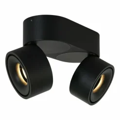 Luminaires Steinhauer Plafonnier Steinhauer Fez LED Noir, 2 lumières* Éclairage Led