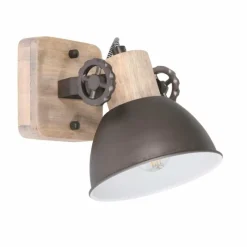 Lampes En Bois-Luminaires Steinhauer Plafonnier Steinhauer Gearwood Bois clair, 1 lumière