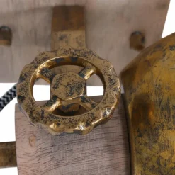 Lampes Industrielles-Luminaires Steinhauer Plafonnier Steinhauer Gearwood Bronze, 1 lumière