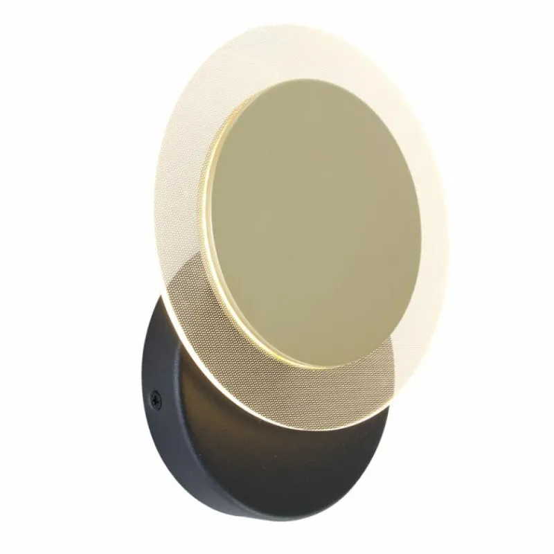 Lampes Dorées-Luminaires Steinhauer Plafonnier Steinhauer Lido LED Or, Noir, 1 lumière