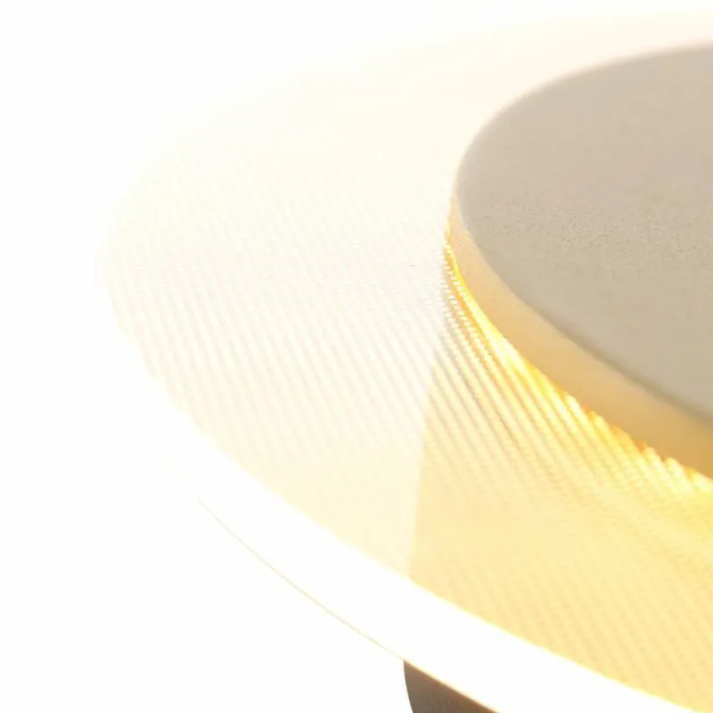 Lampes Dorées-Luminaires Steinhauer Plafonnier Steinhauer Lido LED Or, Noir, 1 lumière