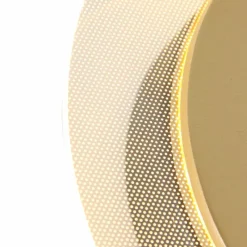 Lampes Dorées-Luminaires Steinhauer Plafonnier Steinhauer Lido LED Or, Noir, 1 lumière