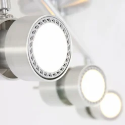 Luminaires Steinhauer Plafonnier Steinhauer Natasja LED Acier inoxydable, 3 lumières* Éclairage Led