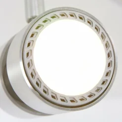 Luminaires Steinhauer Plafonnier Steinhauer Natasja LED Acier inoxydable, 3 lumières* Éclairage Led