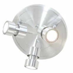 Luminaires Steinhauer Plafonnier Steinhauer Natasja LED Acier inoxydable, 3 lumières* Éclairage Led