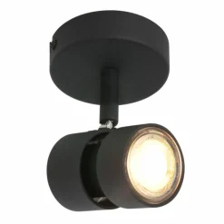 Luminaires Steinhauer Plafonnier Steinhauer Natasja LED Noir, 1 lumière* Éclairage Led