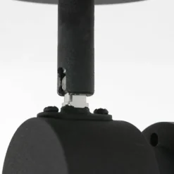 Luminaires Steinhauer Plafonnier Steinhauer Natasja LED Noir, 1 lumière* Éclairage Led