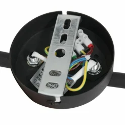 Luminaires Steinhauer Plafonnier Steinhauer Natasja LED Noir, 3 lumières* Éclairage Led